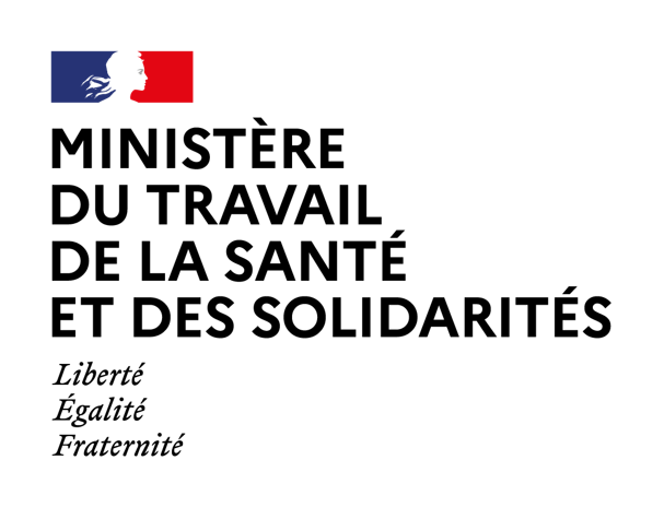 Logo du Ministère du travail de la santé et des solidarités